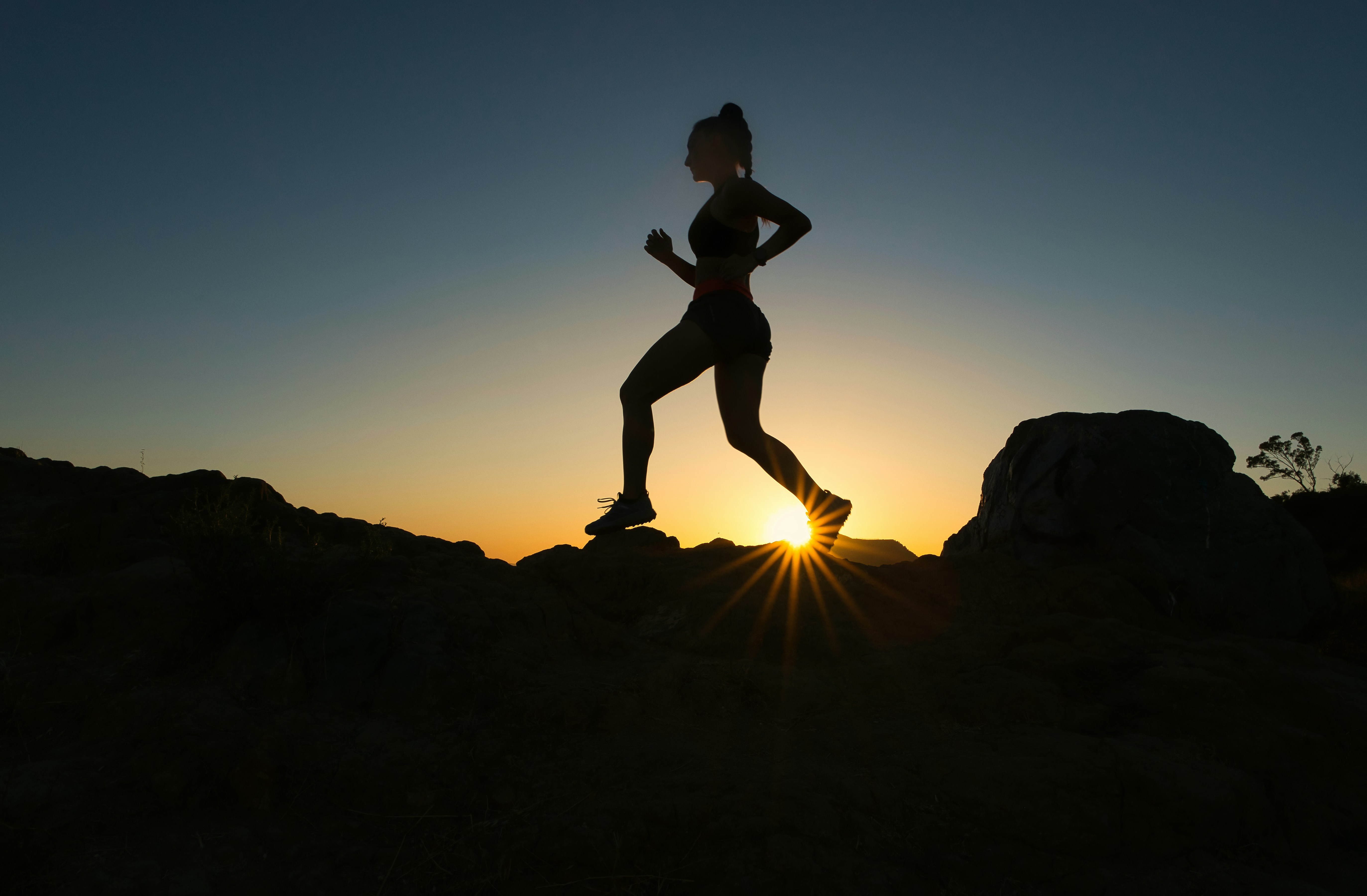 girl running